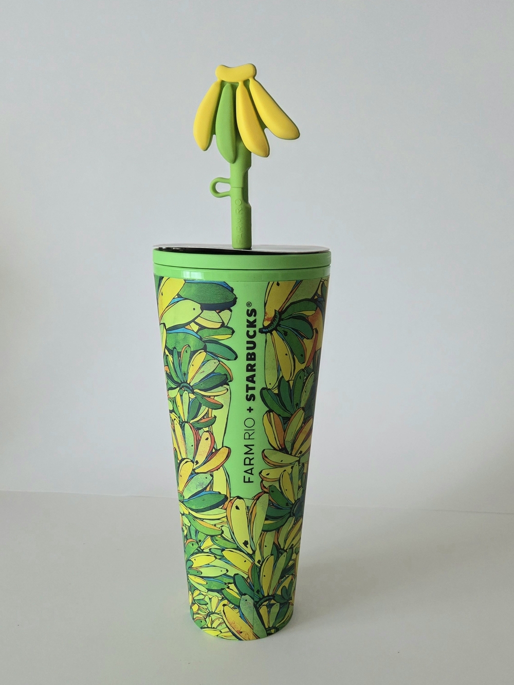 Starbucks Farm Rio Banana Pattern Tumbler